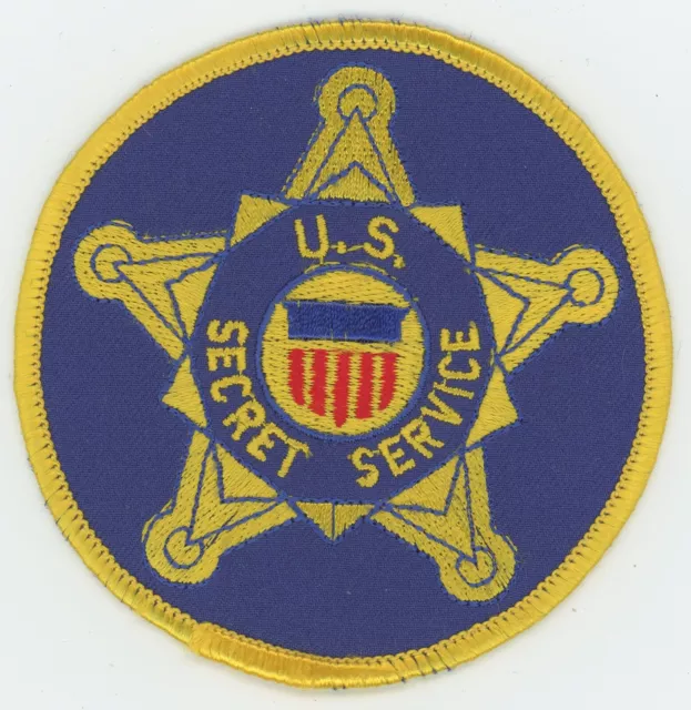 Secret Service Vintage Blue Star Patch