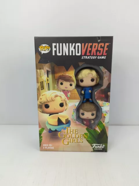 Funko Games POP! Funkoverse The Golden Girls 2 Character STRATEGY GAME