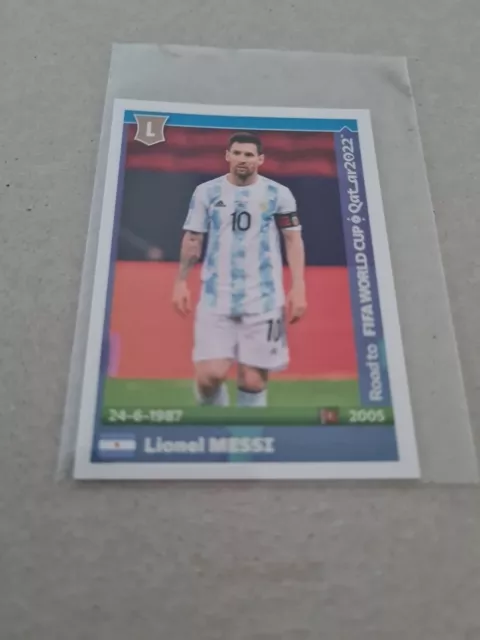 Lionel Messi Sticker Panini Road To Fifa World Cup Qatar 2022 #30