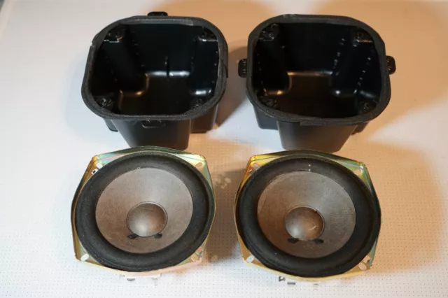 Pair of 4.5" 12 Ohm Panasonic T12P05A6 Mid Woofer Speaker Drivers