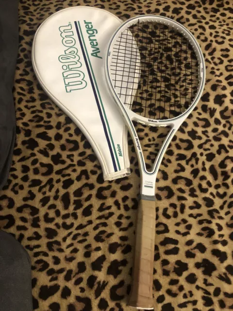 Wilson avenger pro Staff midsize 85 L4 Sampras racket - St. Vincent butcap: SKS