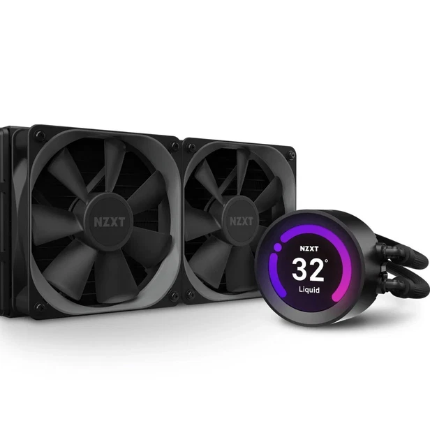 NZXT KRAKEN Z53 240mm Liquid CPU Cooler Fan w/LCD Display 180.00