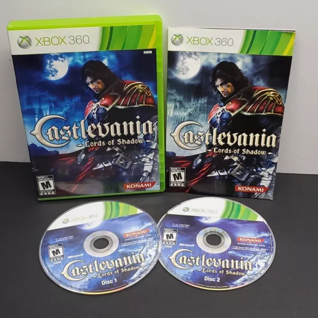 Castlevania: Lords of Shadow Xbox 360 TESTED CIB KONAMI ACTION RPG VERY GOOD