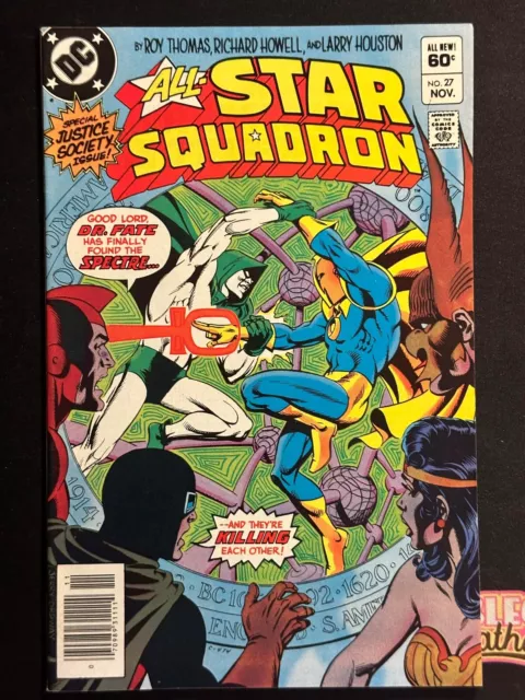 All Star Squadron  #27  Dc Comics 1983 Newsstand