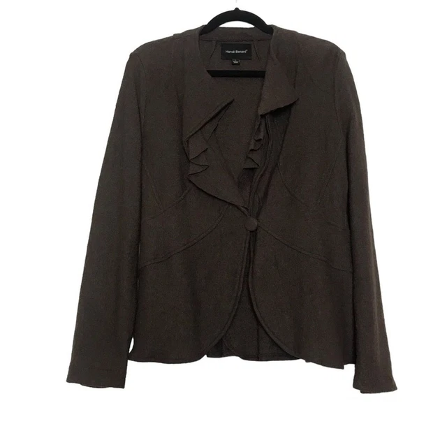 Theory marled deals peplum jacket