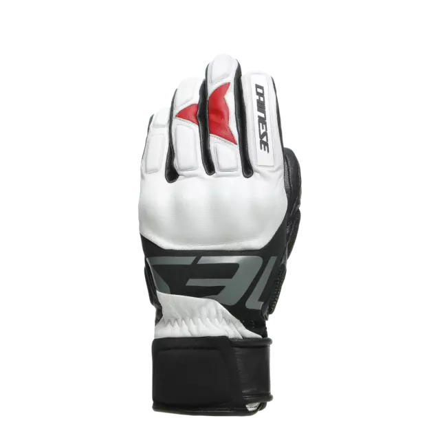 Guantes de esquí Cuero Hombre Dainese HP Lily-White/Stretch-Limo