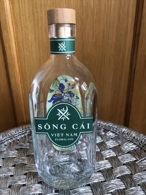 Song Cai Gin Bottle EMPTY 70cl From Vietnam