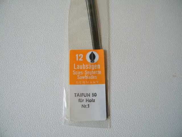 Laubsägeblätter  TAIFUN 50 - Nr.1