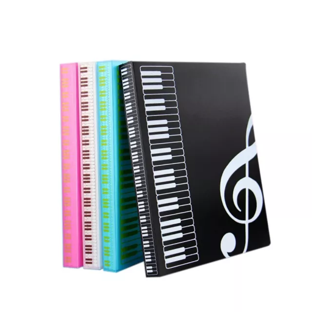 Musique Feuille Partition Lime Papier Documents Livre Pince Rangement Dossier A4