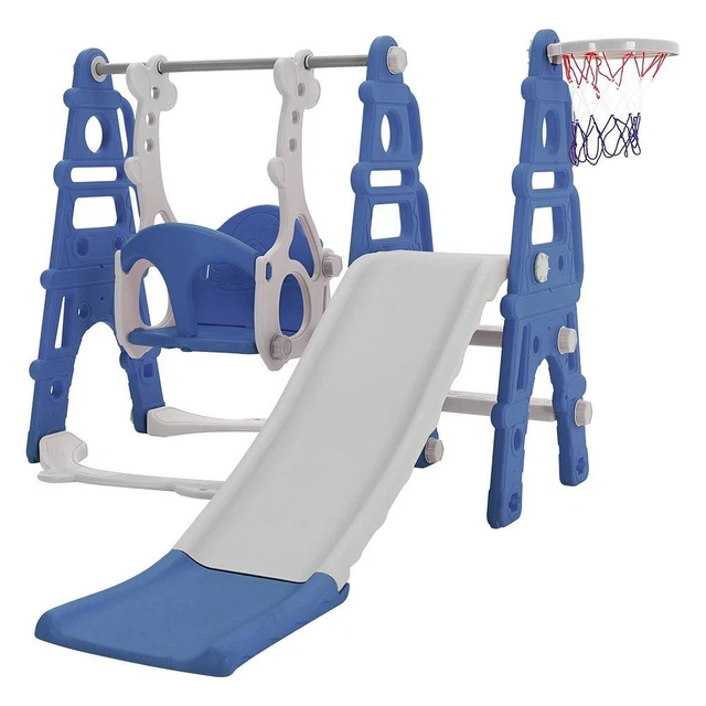 Kids Garden Swing & Slide Set Child Baby Toddler Indoor Outdoor Playground Toy
