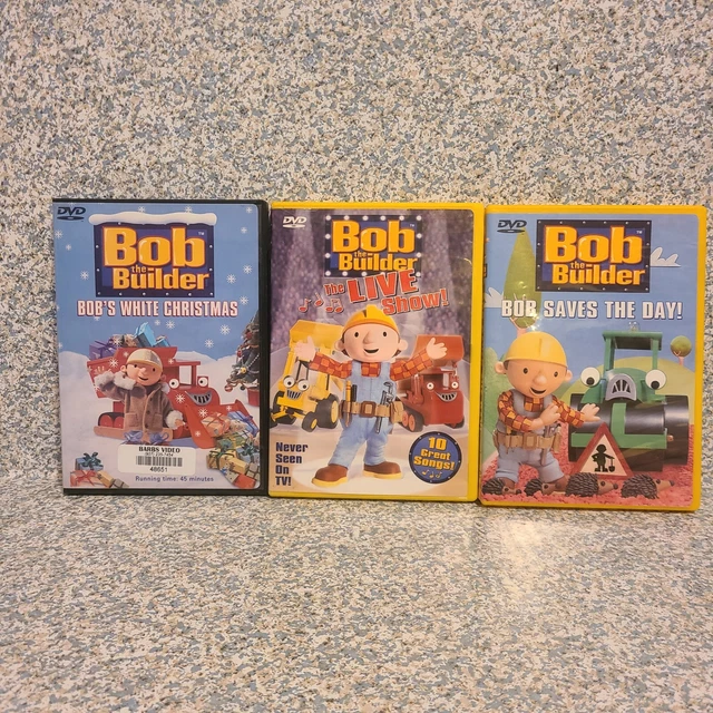 Three Dvd ADVENTURE EDUCATIONAL BOB The Builder DVD Tv Series Lot of Three DVD's ...
