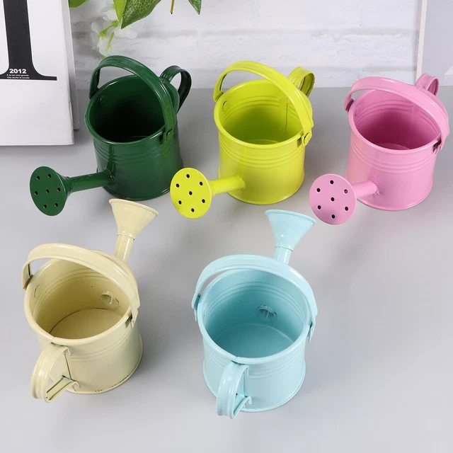 5 Pcs Children Garden Watering Bucket Flower Pots Indoor Plants Toy