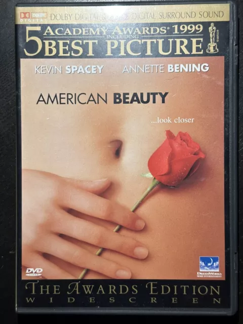 American Beauty (DVD, 2000, Limited Edition Packaging Awards Edition Widescreen)