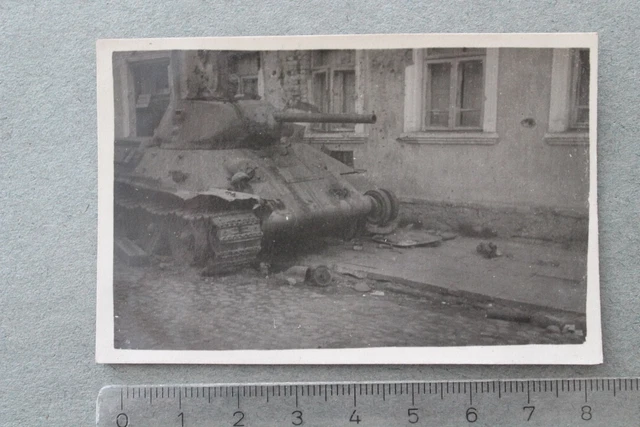 FOTO PHOTO KY WW2 WK2 russischer Panzer tank Beute Beutepanzer Polen