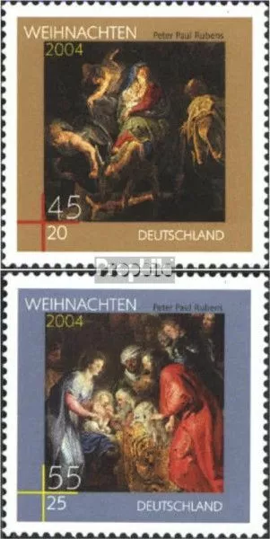 Germania BRD 2429-2430 (completa Edizione) usato 2004 Natale