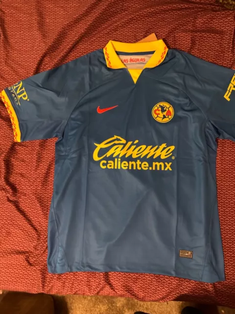 Nike Club America Henry Martin Away Jersey w/ Liga MX Patch 22/23