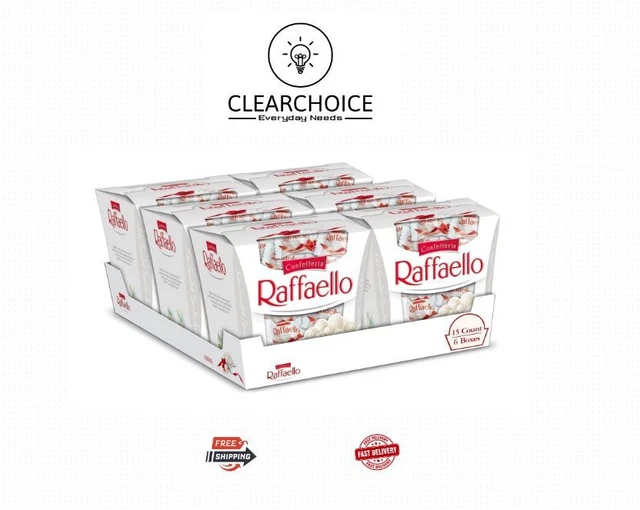 Original FERRERO ROCHER RAFFAELLO 150GR - Box contains 15 units Limited Quantity