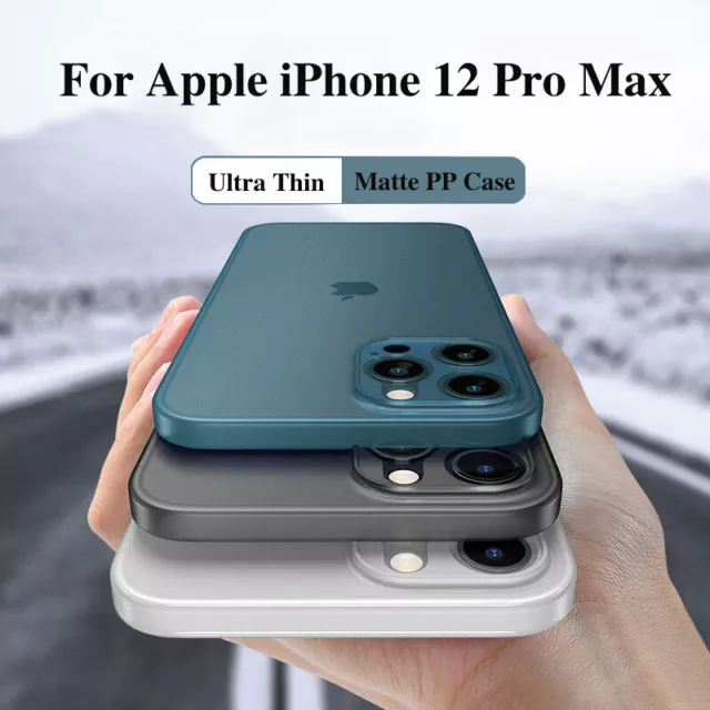 For iPhone 14 13 12 Pro Max 13 Mini Shockproof Ultra-thin Hard Back Case Cover