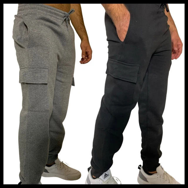 Pantaloni Sportivi Uomo ZOXOZ - Cotone Con Elastico In Vita, Tasche Con Zip - Foto 5