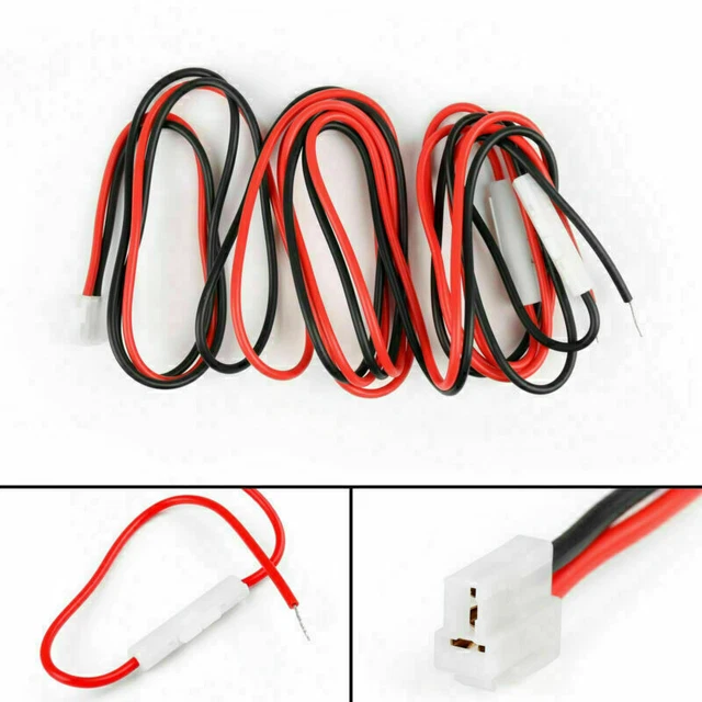 2 Cavi Di Alimentazione 12V Con Spina Accendisigari Per Radio YAESU, ICOM, Kenwood TM-241/261, 1.5m