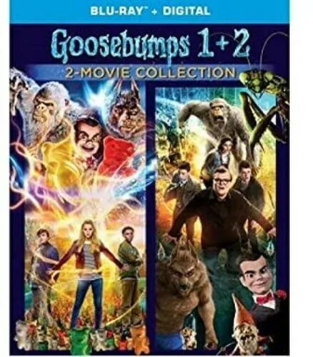 Goosebumps 1 & 2: 2-Movie Collection [New Blu-ray] 2 Pack, Digital Copy