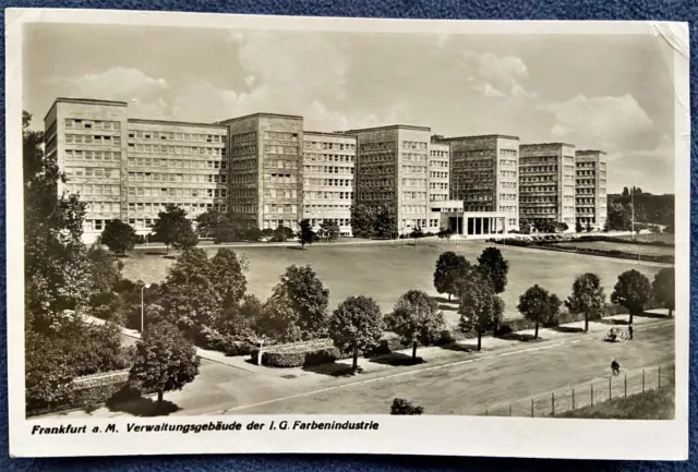 AK Frankfurt am Main Verwaltungsgebäude der I.G. Farbenindustrie 1939