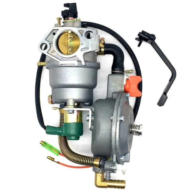 Carburatore Generatore Doppio Carburante per GX390 GX340 Piccoli Motori a Gas 188F 5KW-8 I6O3