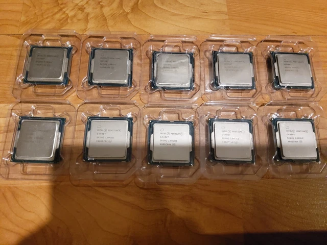 Intel Pentium G4400T 2.9ghz Dual-core Processor 10 Lot