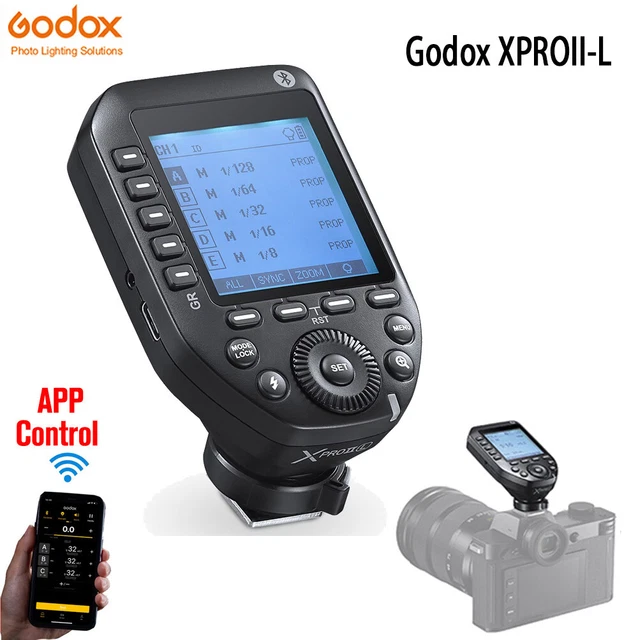 US Godox XPro II-L TTL HSS Flash Trigger Transmitter for Leica Camera Speedlite