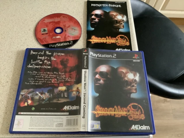 Shadow Man 2 secondi in arrivo gioco ps2 15+ ragazzi secondo fastpost