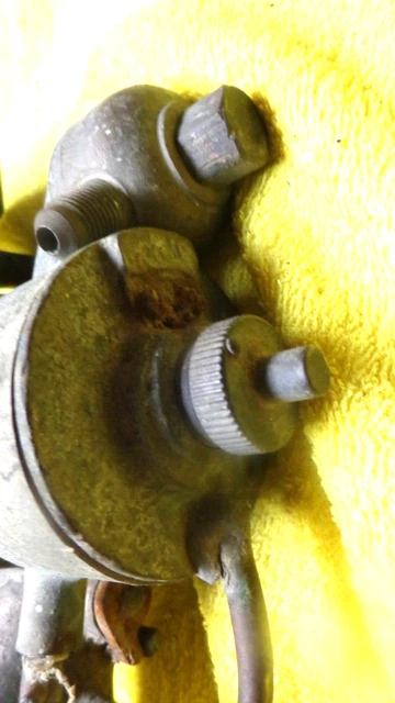 Solid Brass IH Tractor Carburetor For Parts or Repair, Think It Is A Model R?? 11
