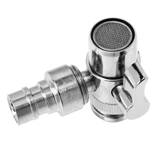 Adaptateur Robinet Universel Bahan Alamy - Laiton Doré - Filetage M22/M24 - Lot De 2 Avec Joints