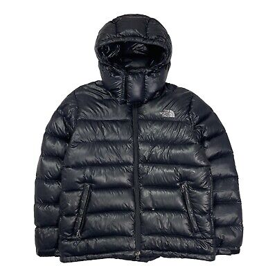 The North Face Mens Black Nuptse Goose Down 700 Puffer Coat Jacket Size Large