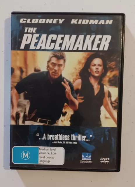 The Peacemaker DVD GC Region 4 Nicole Kidman George Clooney Free Postage