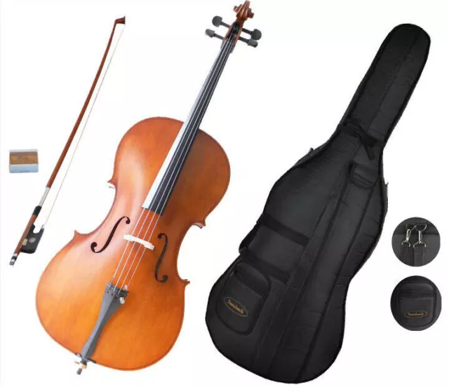 Steinbach Cello im SET, handgearbeitet und wunderschön satiniert - Violoncello