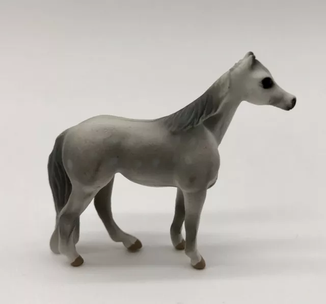 Breyer Mini Whinnies Grey Thoroughbred Mare