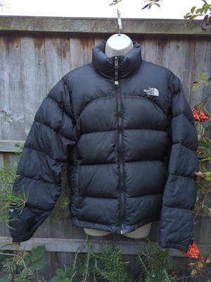 NORTH FACE NERO Nuptse 700 Gilet piuma 