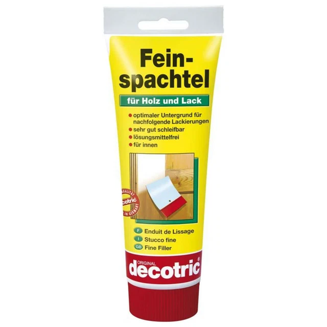 E-COLL Feinspachtel 400 g Tube (Malerhilfsstoffe Spachtelmassen decotric)