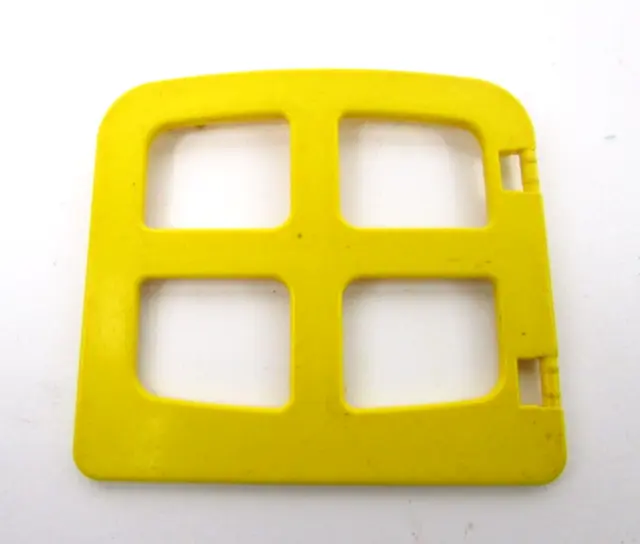 LEGO Duplo Yellow Door / Window Pane 1x4x3 with 4 Panes Réf 4809