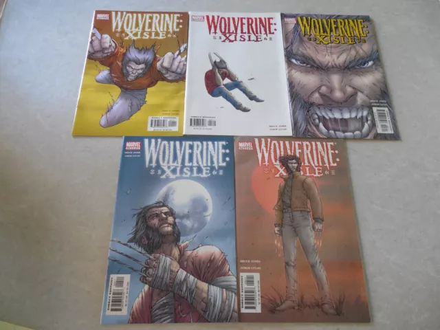 Wolverine: Xisle #105, Marvel Comics, 2003, Bruce Jones, Jorge Lucas, All 9.4 Nm