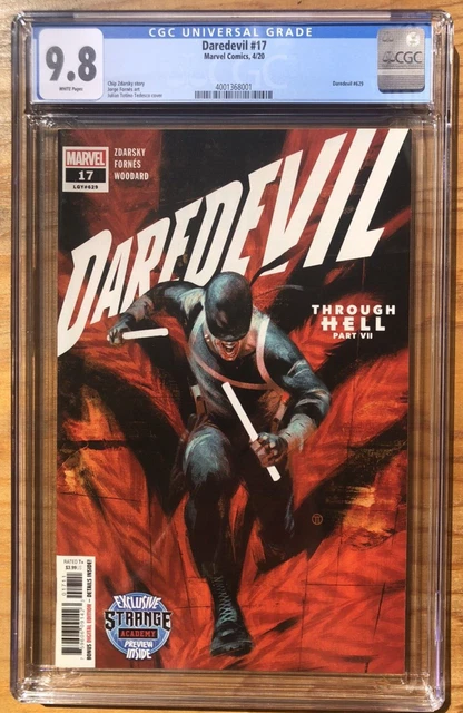 Daredevil #17 CGC 9.8 NM+ 2020 Marvel Comics MCU 1st App Strange Academy Preview