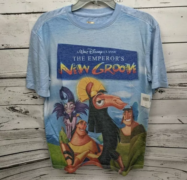 WALT DISNEY THE Emperors New Groove T Shirt VHS Cover Art Izma S, M, L 
