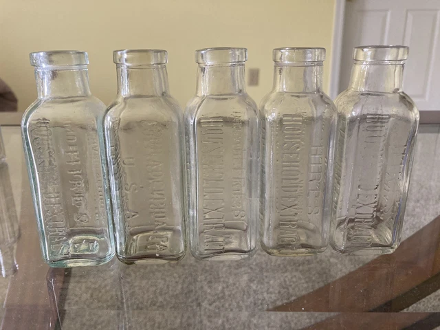 Hires Household Extract Bottles
