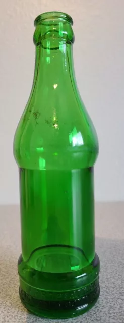 Vintage 1920 Coca-Cola Bottling Co. TALLAHASSEE FLA Green Bottle 6 1/2 Oz 2