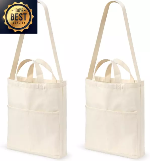 Bolsos de lona ligeros en blanco hágalo usted mismo bolso de hombro...