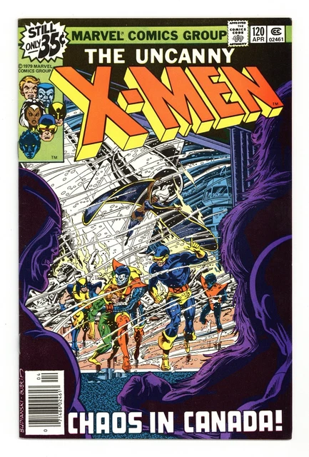 Uncanny X-Men #120 VF 8.0 1979 1st app. Alpha Flight (cameo)