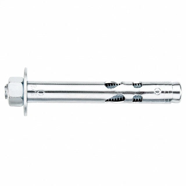24PK Dewalt Powers Fasteners 1/2" x 3" Carbon Steel Sleeve Expansion Anchors