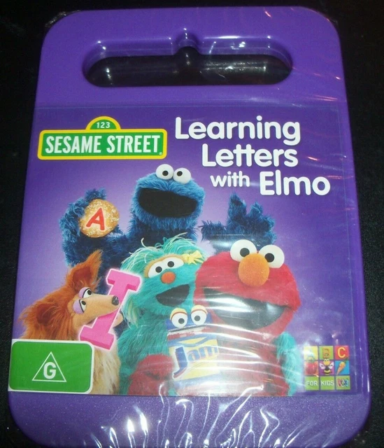 Sesame street learning letters with elmo australia region 4 dvd