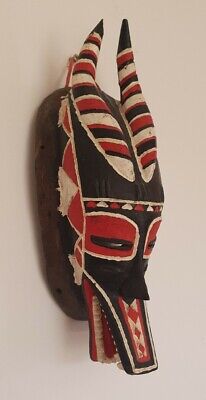 Art Africain Ancien Authentique Masque Zamble Gouro Quality African Mask tribal