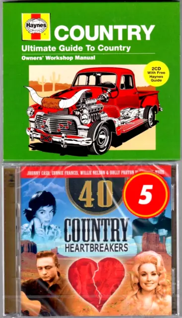 COUNTRY BUNDLE ~ 2 NEW Double CD Sets Of Country And Western Hits & Favourites